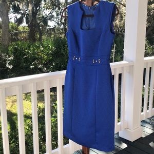 NWT Cobalt Blue Tahari Dress size 4